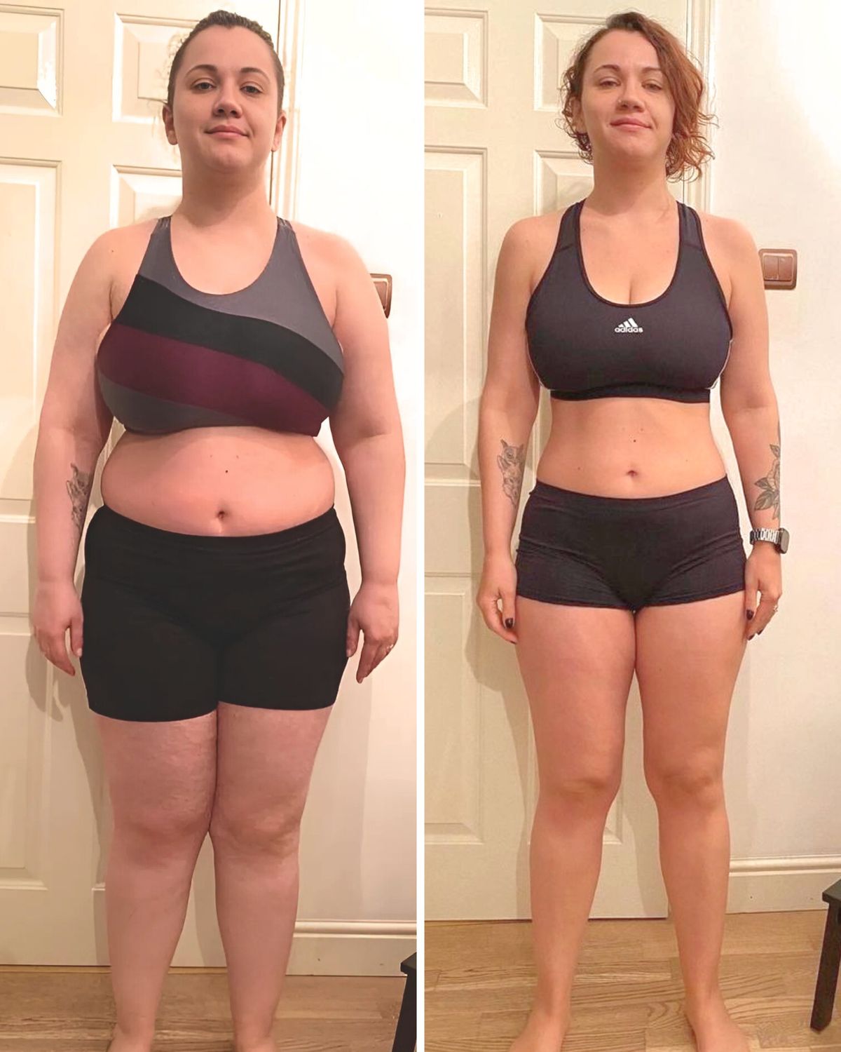 María Elena antes y después de incluir las recetas bíblicas